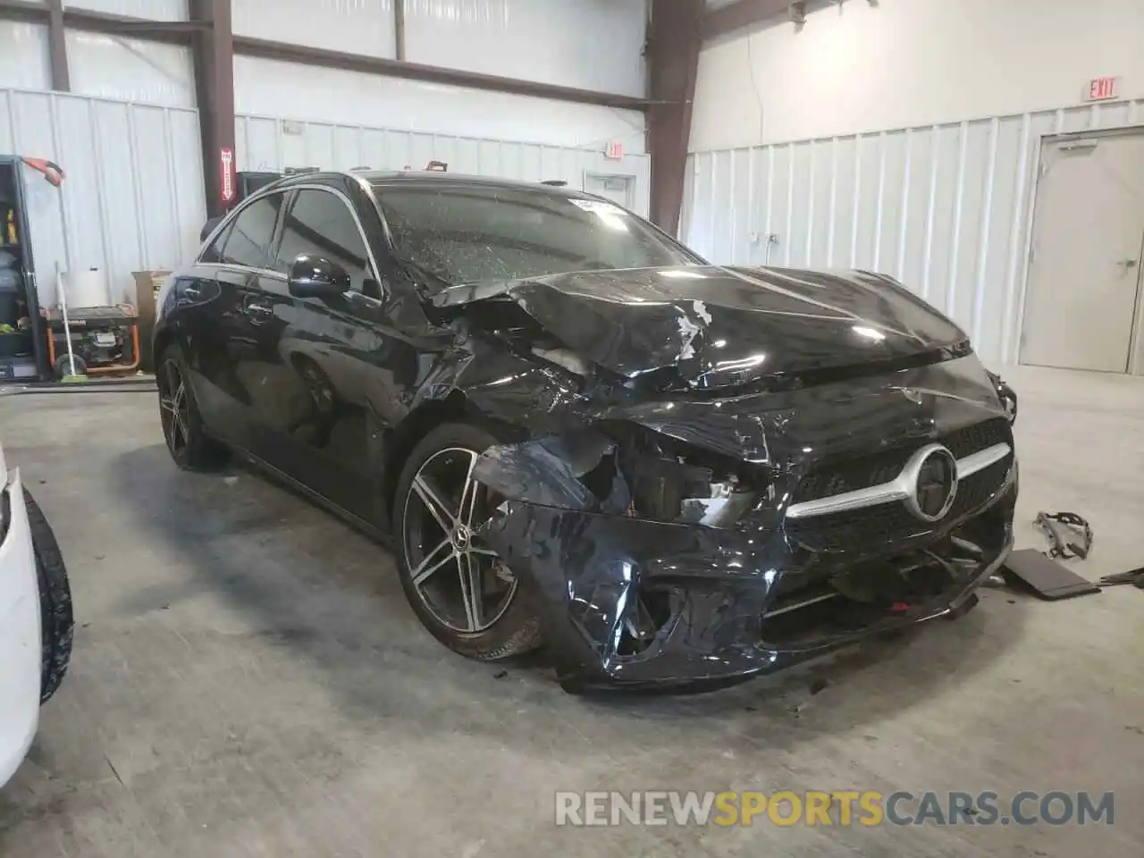 1 Photograph of a damaged car W1K3G4EB3MJ287561 MERCEDES-BENZ A-CLASS 2021