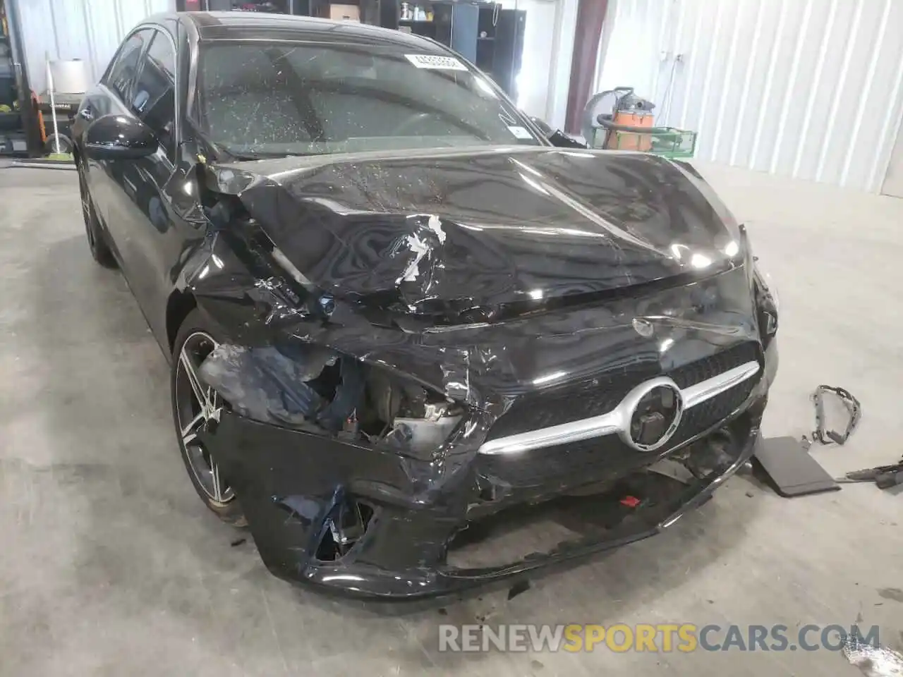 9 Photograph of a damaged car W1K3G4EB3MJ287561 MERCEDES-BENZ A-CLASS 2021