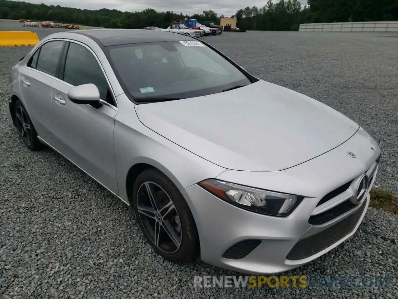 1 Photograph of a damaged car W1K3G4EB3MJ297975 MERCEDES-BENZ A-CLASS 2021