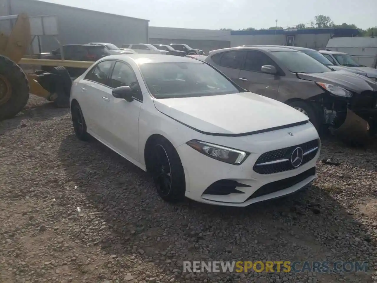 1 Photograph of a damaged car W1K3G4EB3MJ323944 MERCEDES-BENZ A-CLASS 2021