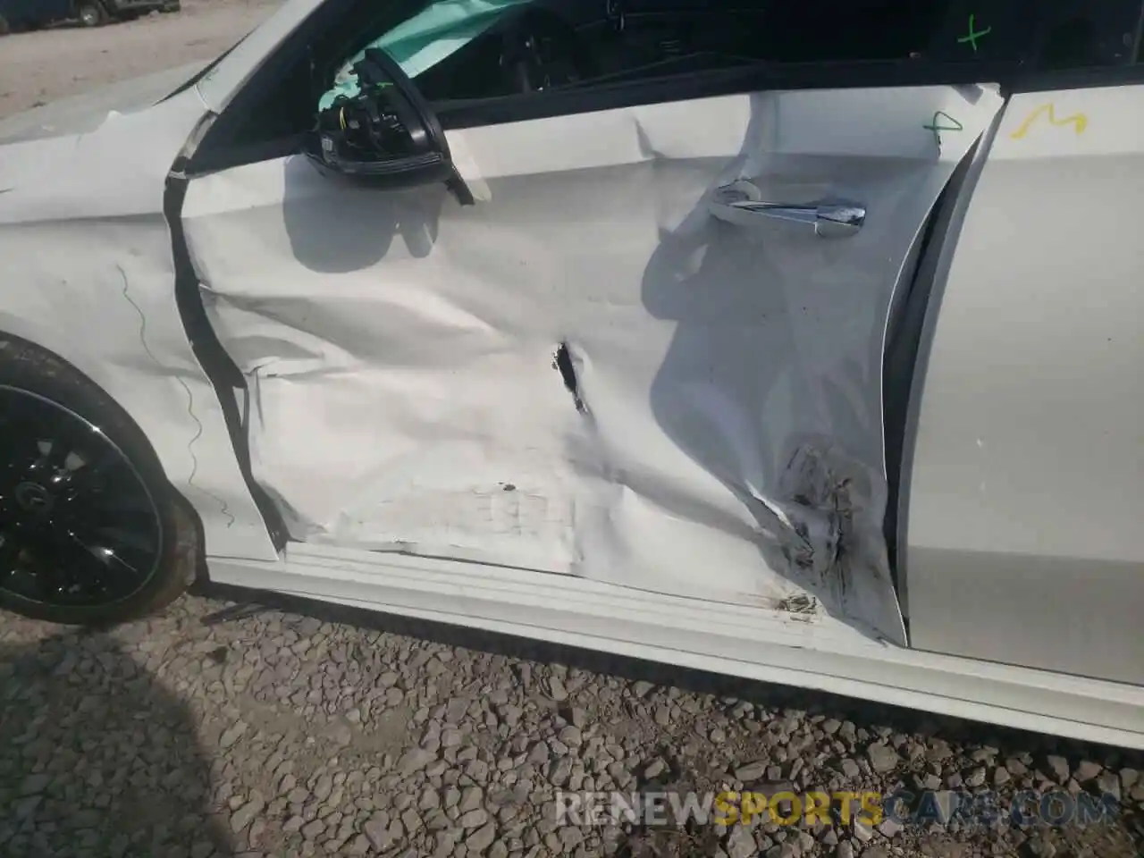 10 Photograph of a damaged car W1K3G4EB3MJ323944 MERCEDES-BENZ A-CLASS 2021