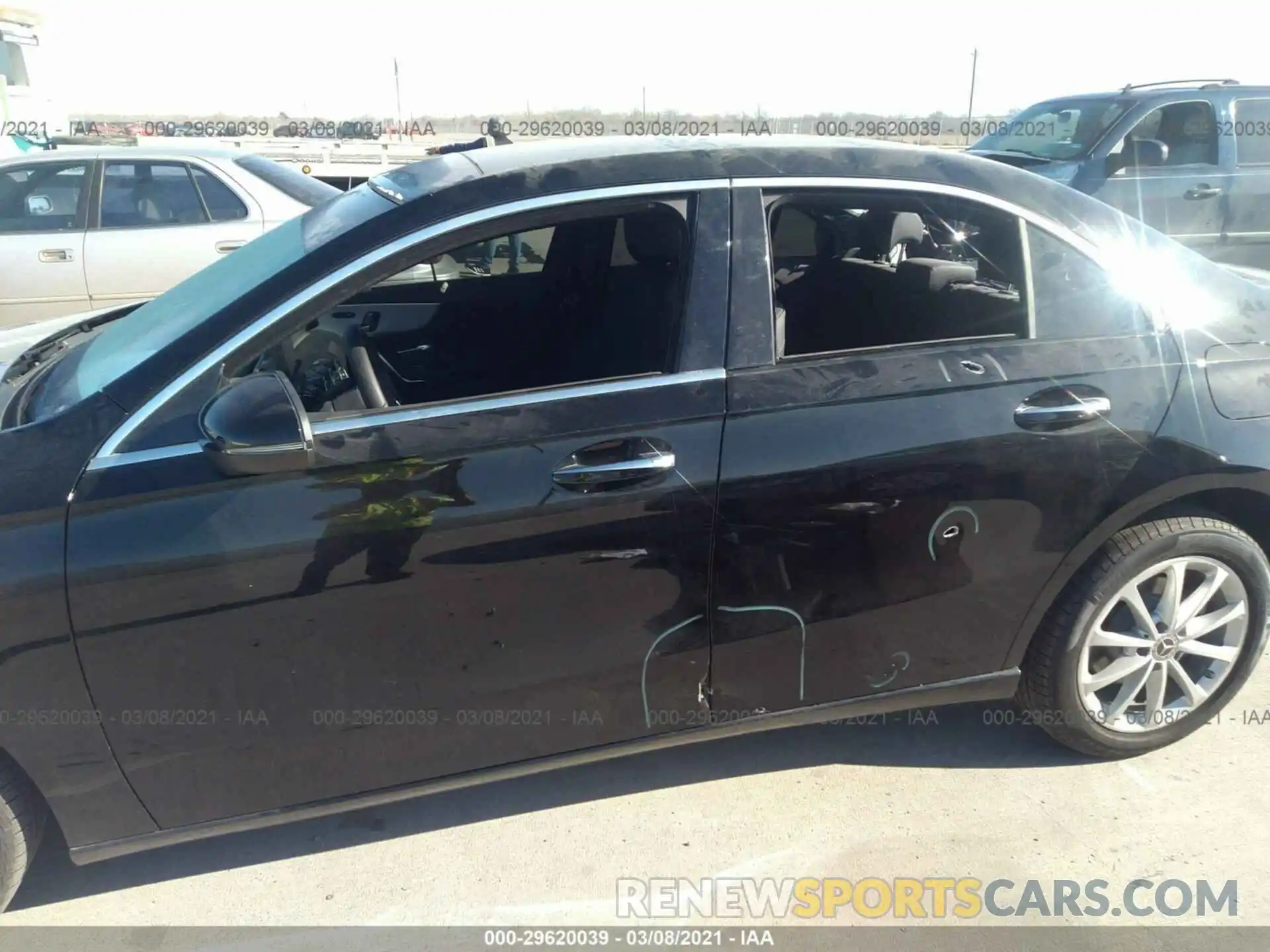 6 Photograph of a damaged car W1K3G4EB4MJ282093 MERCEDES-BENZ A-CLASS 2021