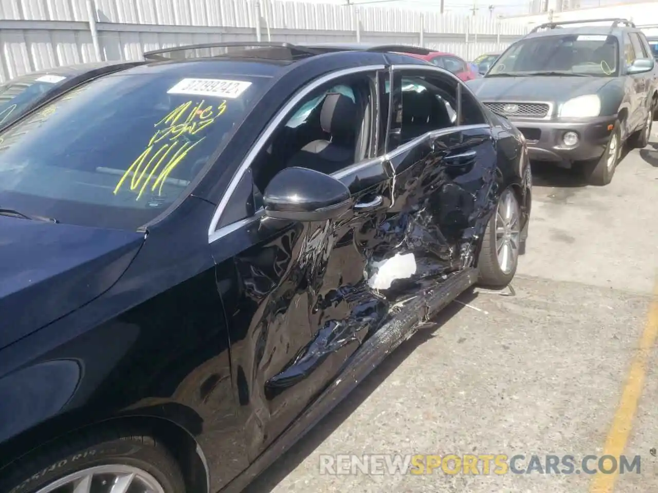 9 Photograph of a damaged car W1K3G4EB5MJ262404 MERCEDES-BENZ A-CLASS 2021