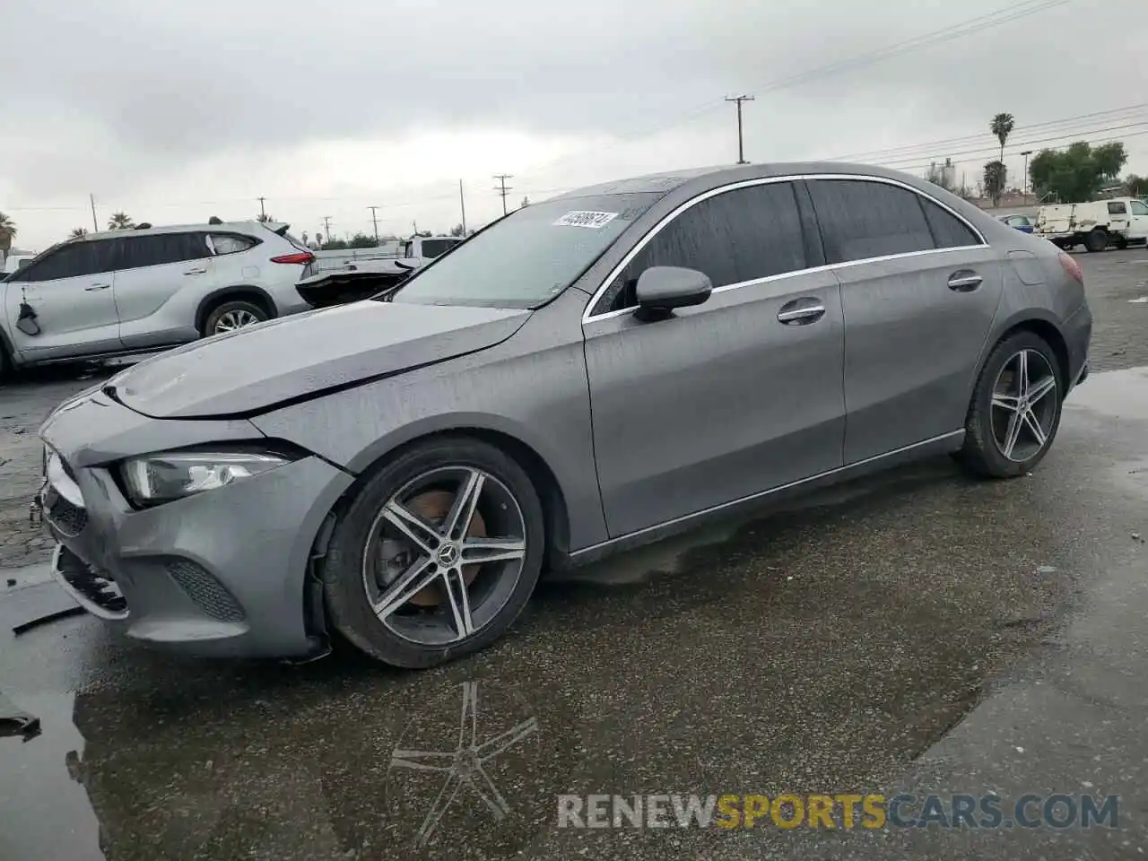 1 Photograph of a damaged car W1K3G4EB5MJ298044 MERCEDES-BENZ A-CLASS 2021