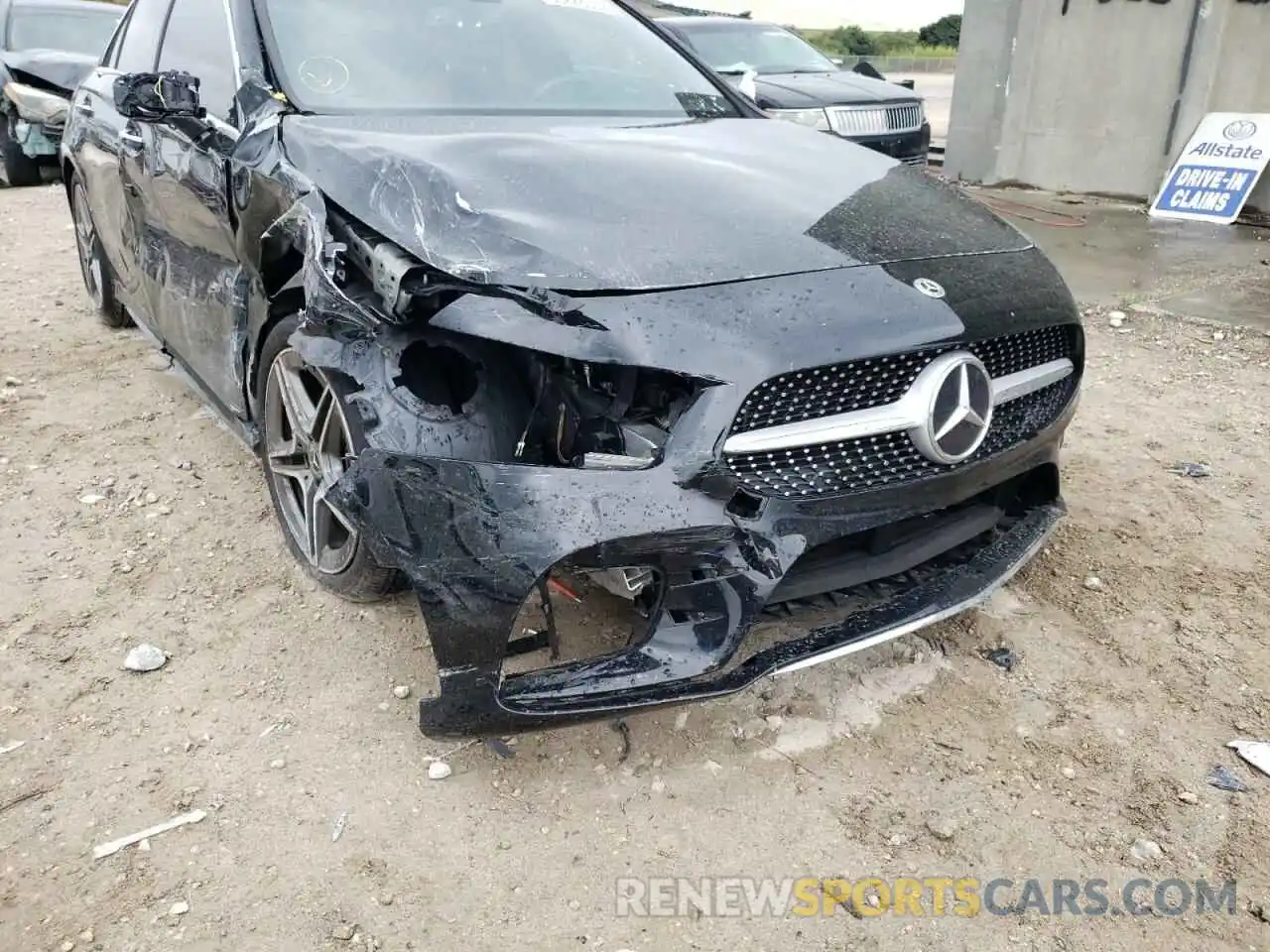 9 Photograph of a damaged car W1K3G4EB6MJ288395 MERCEDES-BENZ A-CLASS 2021