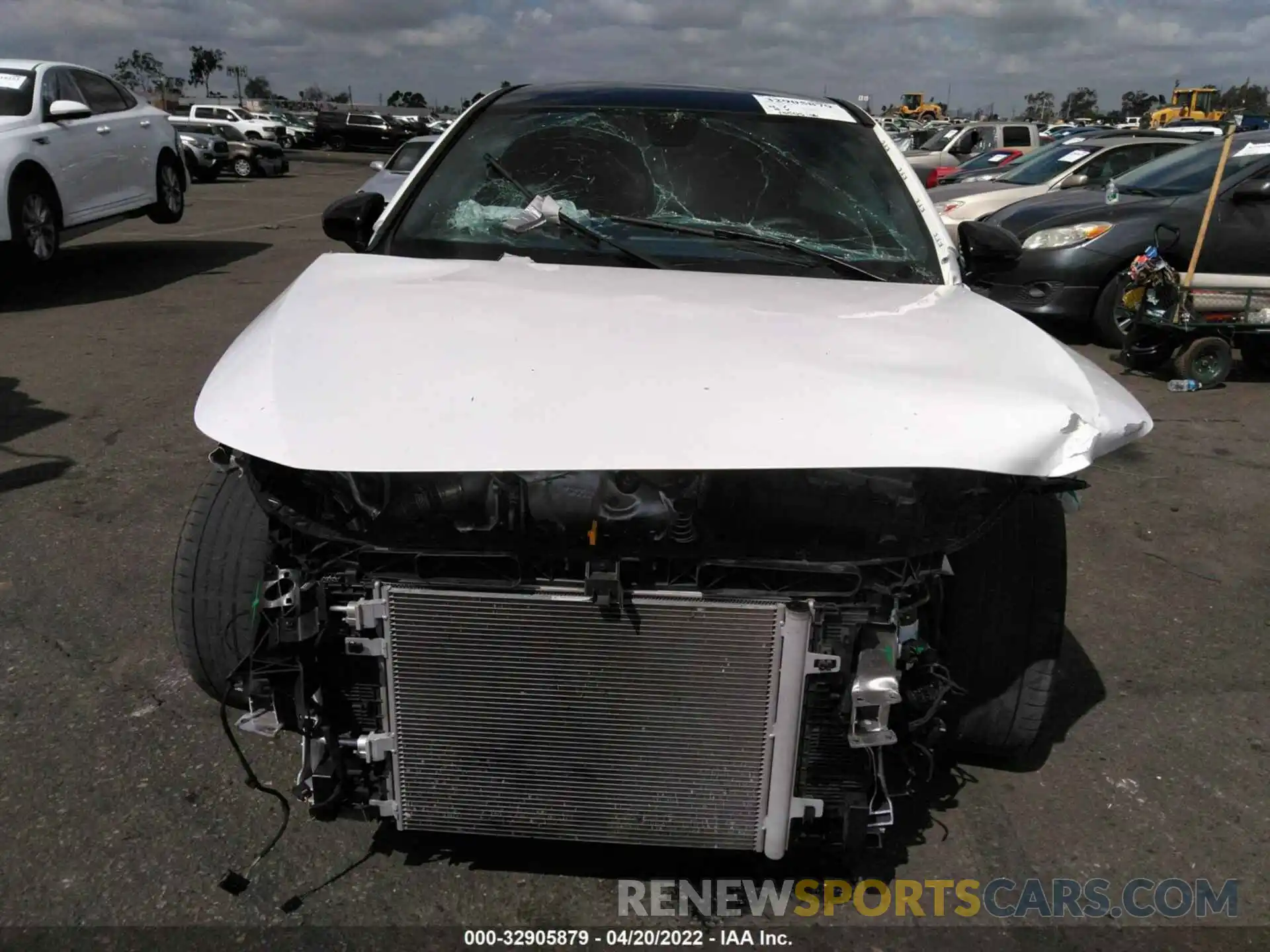 6 Photograph of a damaged car W1K3G4EB6MJ316714 MERCEDES-BENZ A-CLASS 2021