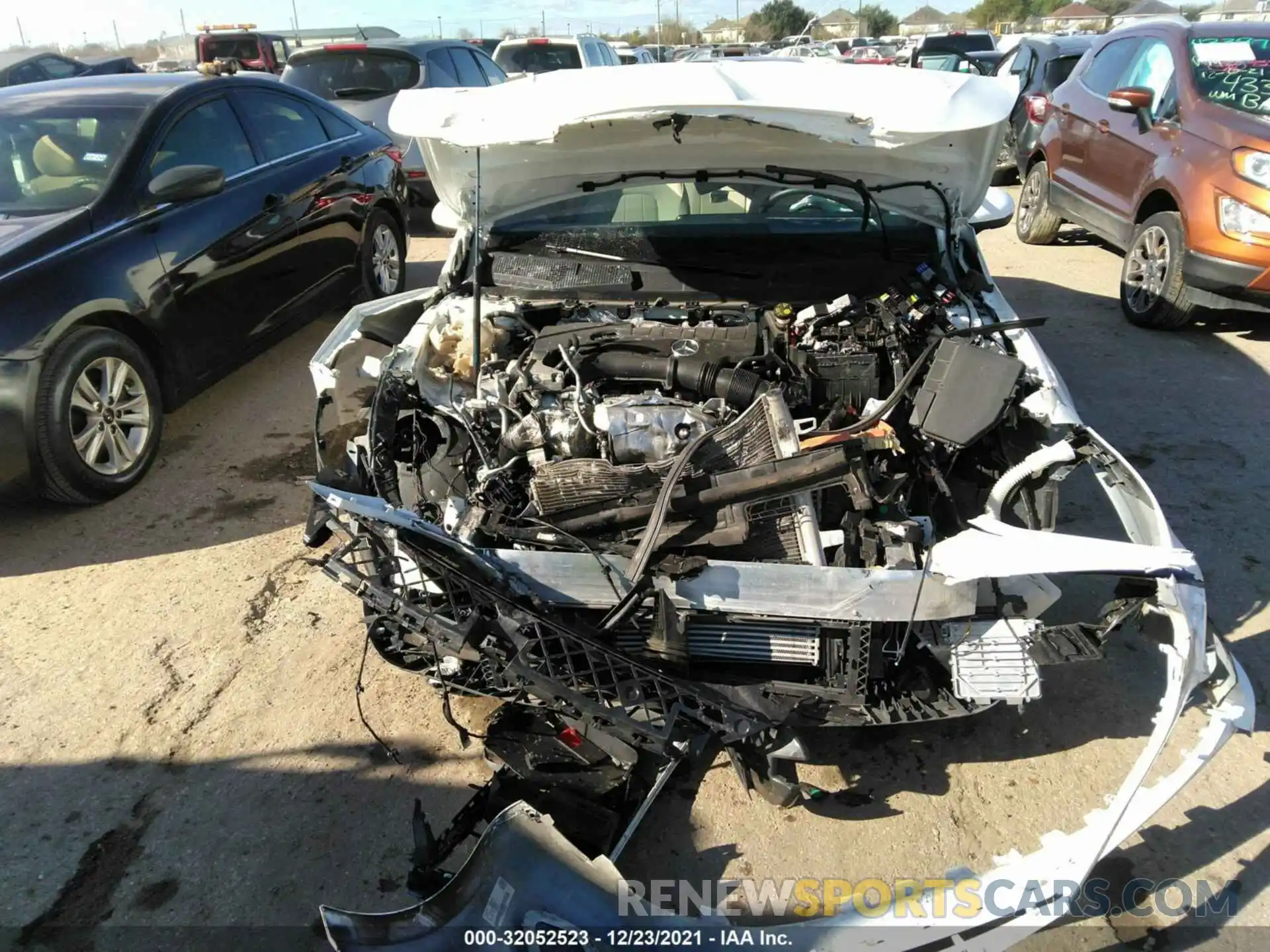 6 Photograph of a damaged car W1K3G4EB7MJ266163 MERCEDES-BENZ A-CLASS 2021