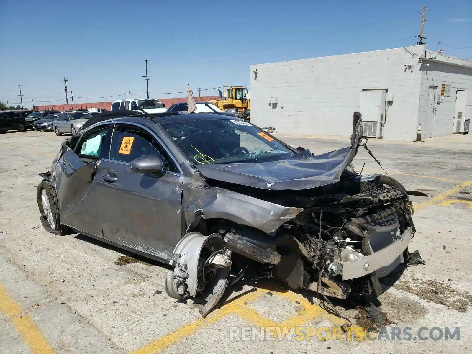 1 Photograph of a damaged car W1K3G4EB7MJ285067 MERCEDES-BENZ A-CLASS 2021