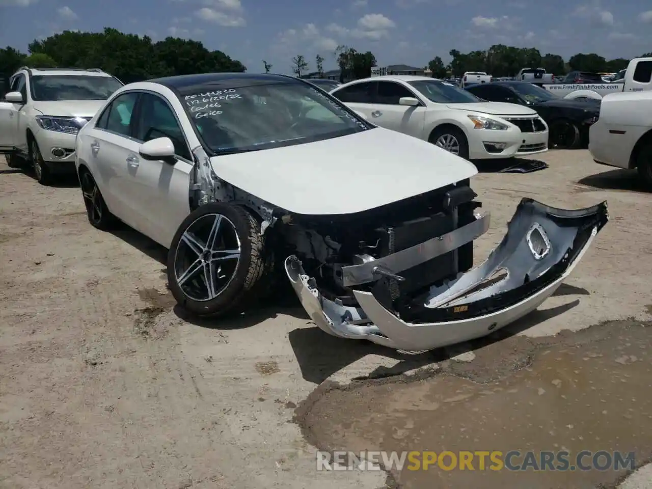 1 Photograph of a damaged car W1K3G4EB7MJ290981 MERCEDES-BENZ A-CLASS 2021