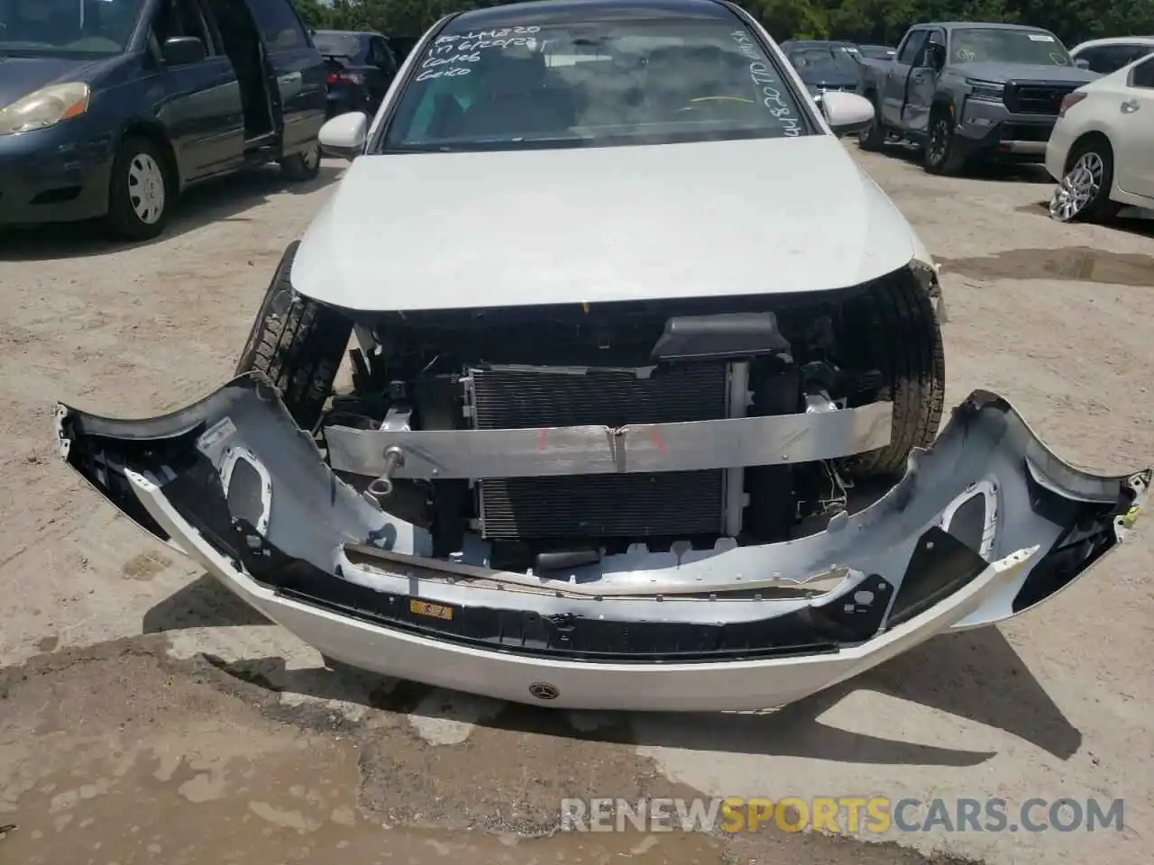 9 Photograph of a damaged car W1K3G4EB7MJ290981 MERCEDES-BENZ A-CLASS 2021