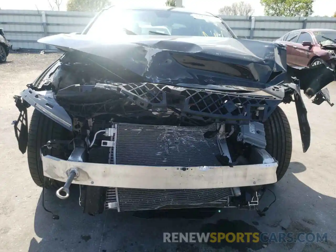 9 Photograph of a damaged car W1K3G4EB7MJ315829 MERCEDES-BENZ A-CLASS 2021