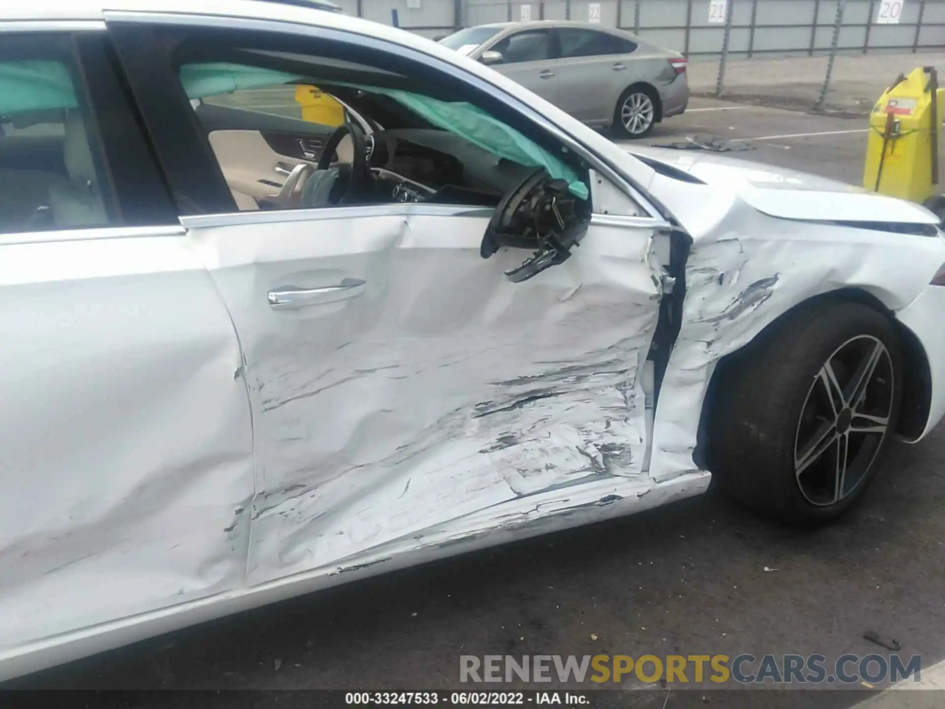 6 Photograph of a damaged car W1K3G4EB7MJ317726 MERCEDES-BENZ A-CLASS 2021