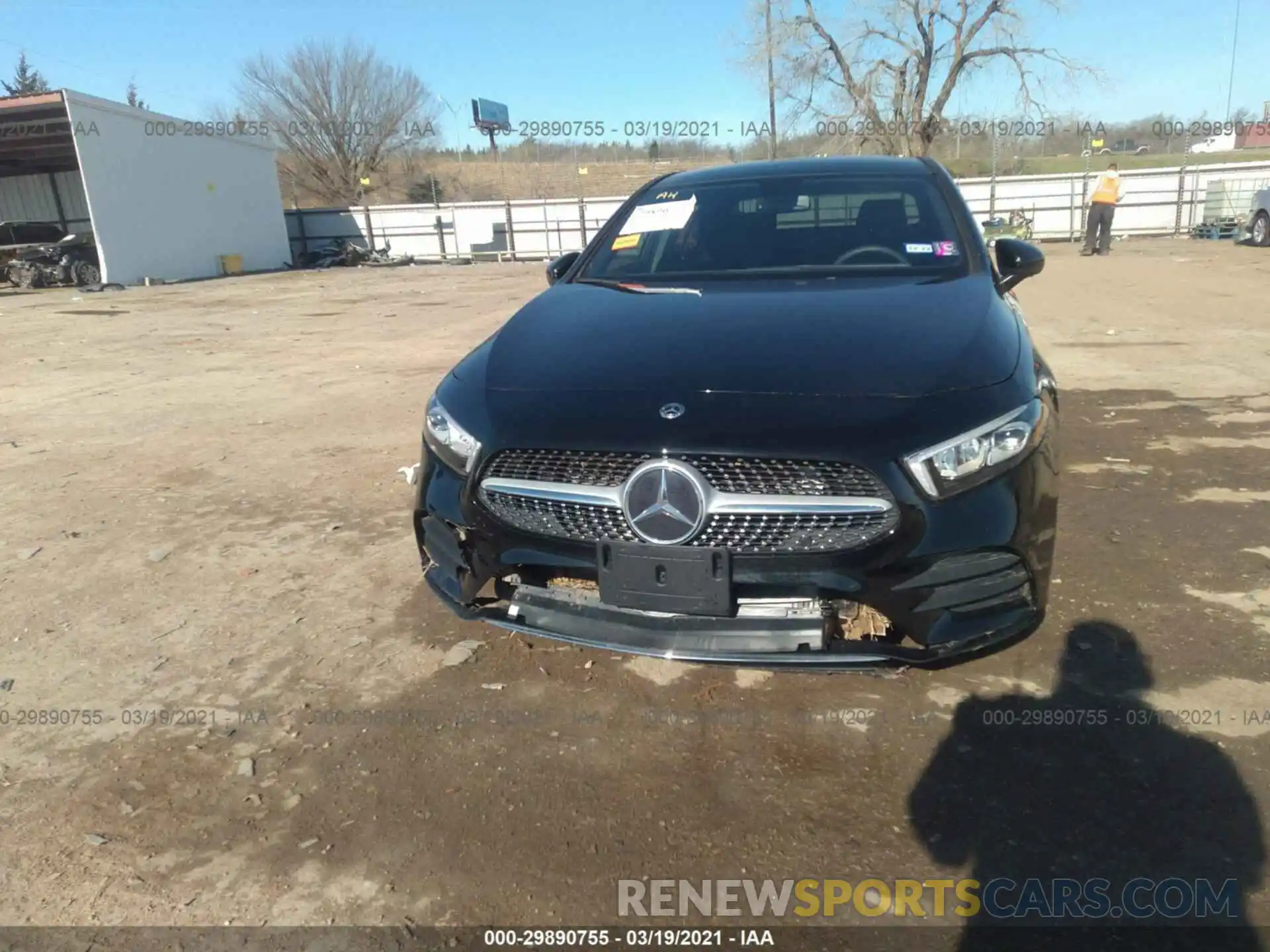 6 Photograph of a damaged car W1K3G4EB8MJ272828 MERCEDES-BENZ A-CLASS 2021