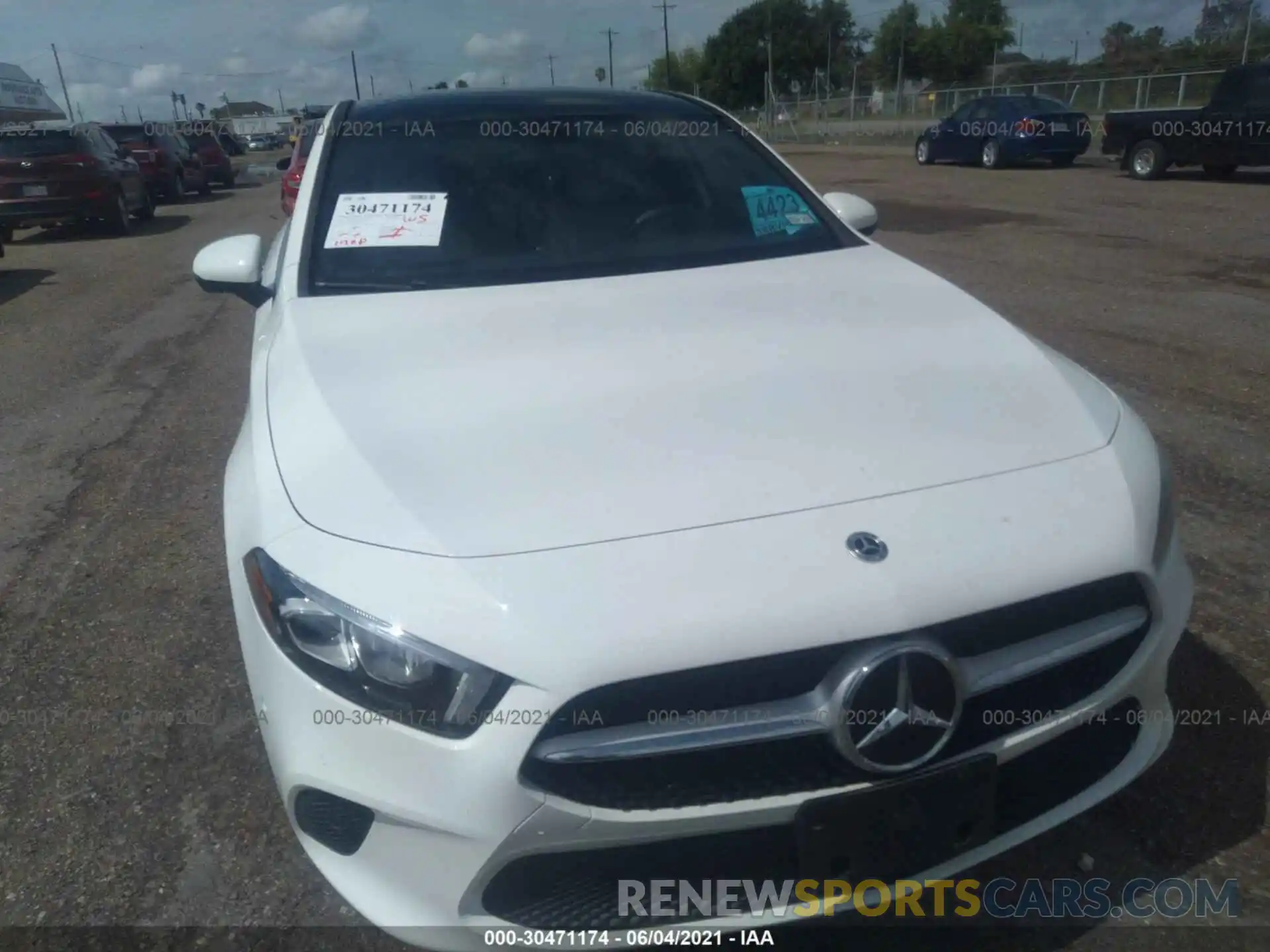 6 Photograph of a damaged car W1K3G4EB8MJ287992 MERCEDES-BENZ A-CLASS 2021