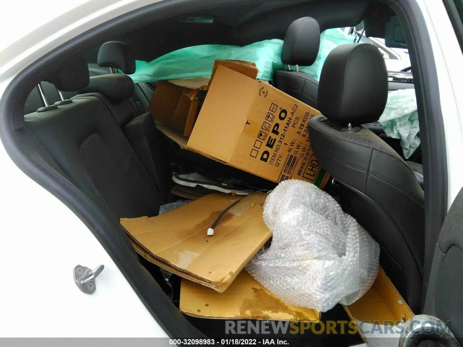 8 Photograph of a damaged car W1K3G4EB8MJ316097 MERCEDES-BENZ A-CLASS 2021