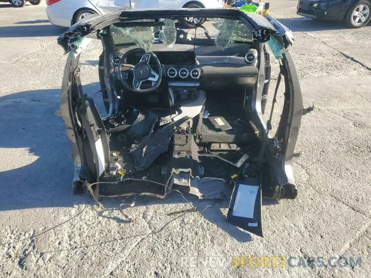 10 Photograph of a damaged car W1K3G4EB9MJ289699 MERCEDES-BENZ A-CLASS 2021