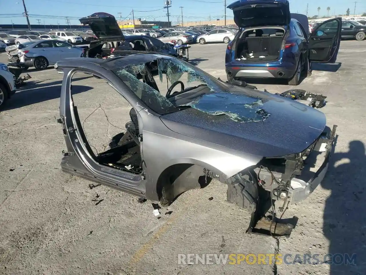 4 Photograph of a damaged car W1K3G4EB9MJ289699 MERCEDES-BENZ A-CLASS 2021