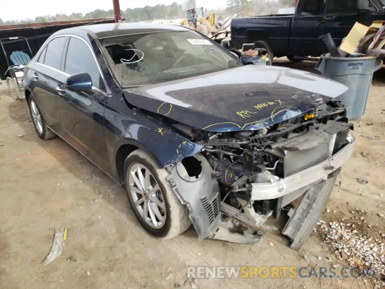 1 Photograph of a damaged car W1K3G4EBXMJ262253 MERCEDES-BENZ A-CLASS 2021