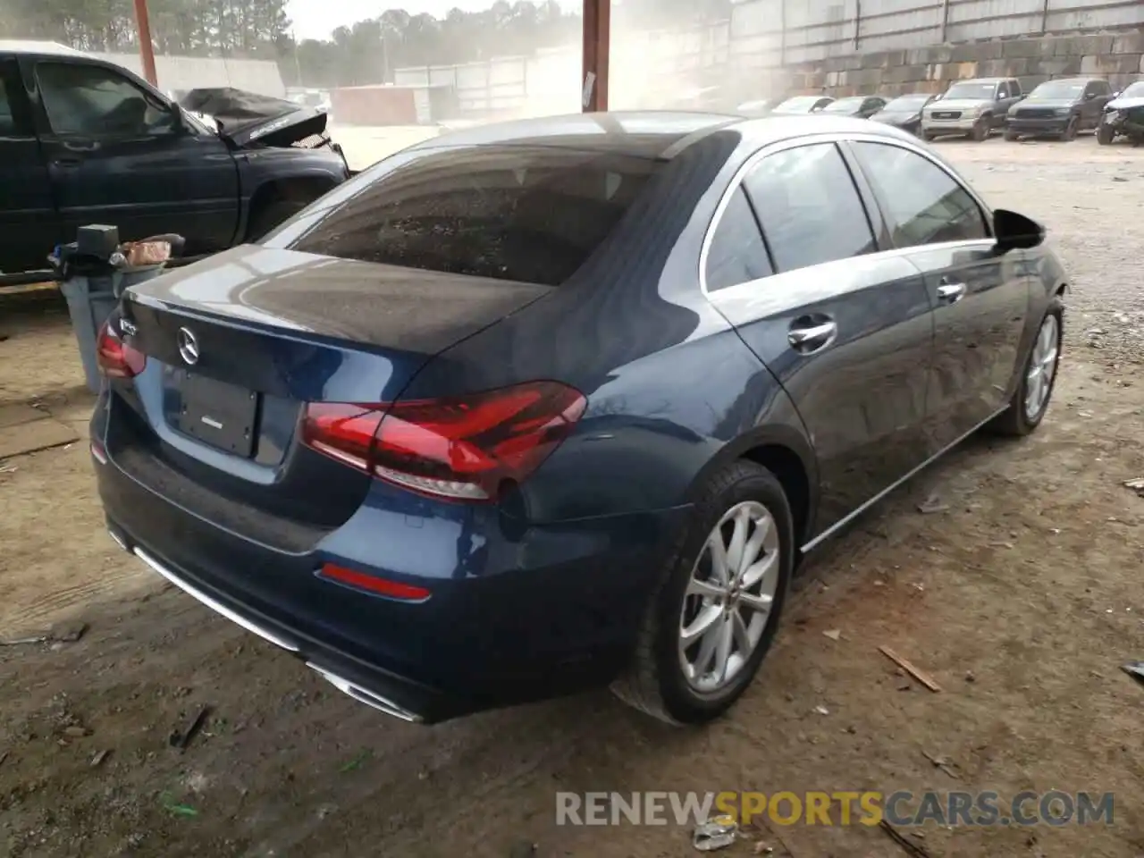 4 Photograph of a damaged car W1K3G4EBXMJ262253 MERCEDES-BENZ A-CLASS 2021