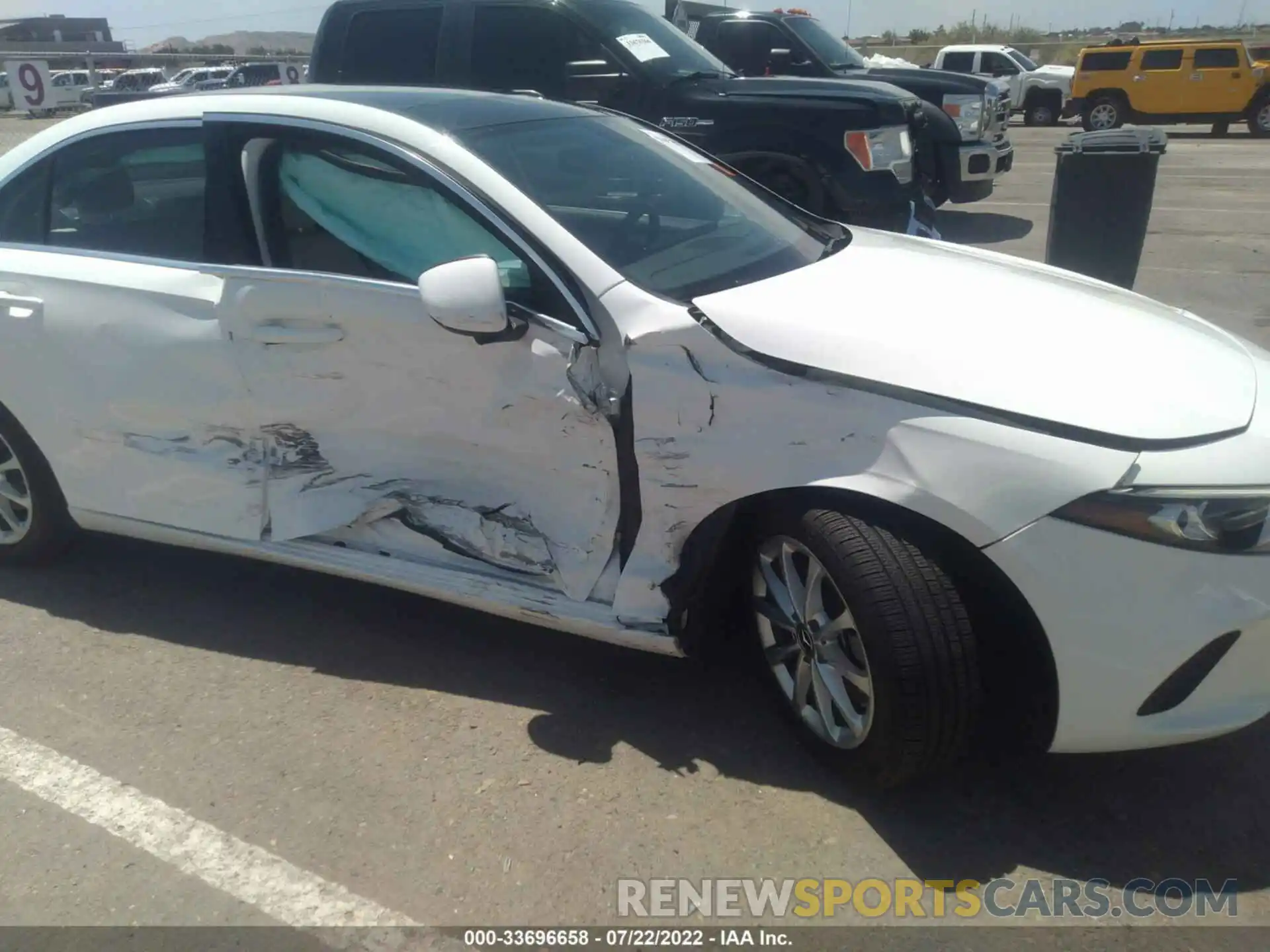 6 Photograph of a damaged car W1K3G4EBXMJ265606 MERCEDES-BENZ A-CLASS 2021