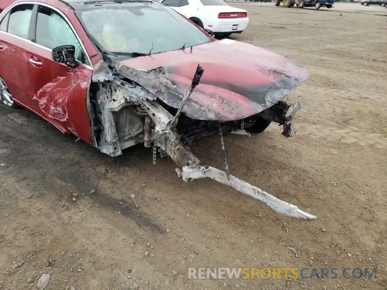 7 Photograph of a damaged car W1K3G4EBXMJ272636 MERCEDES-BENZ A-CLASS 2021