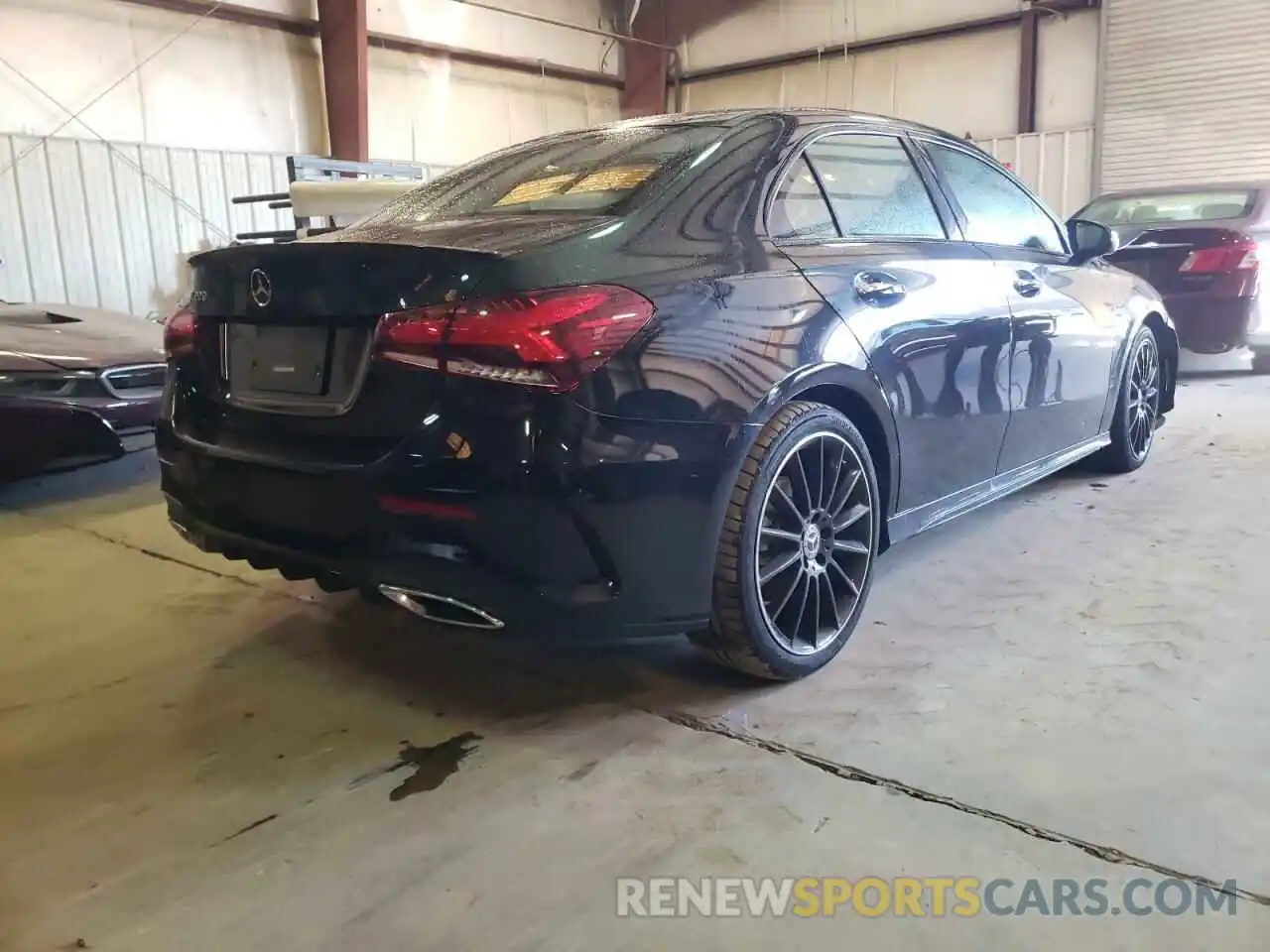 4 Photograph of a damaged car W1K3G4EBXMJ321916 MERCEDES-BENZ A-CLASS 2021