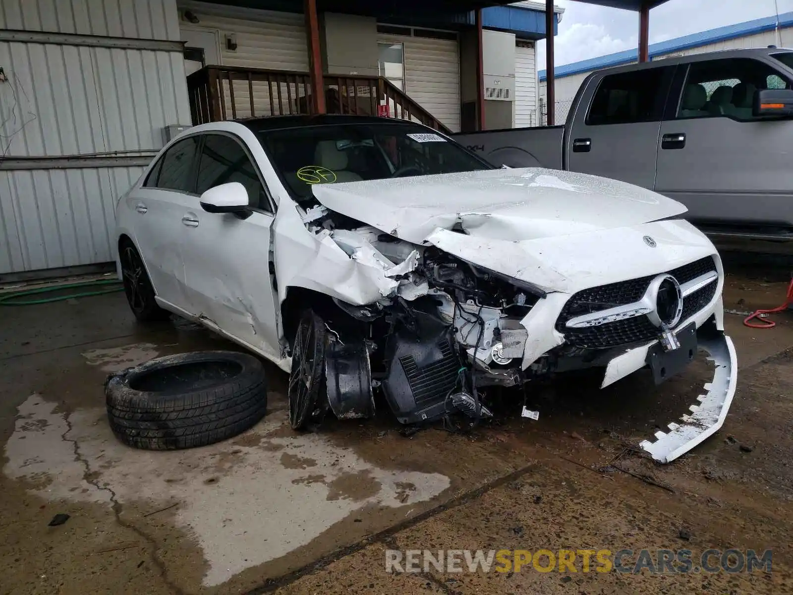 1 Photograph of a damaged car W1K3G4FB1MJ288710 MERCEDES-BENZ A-CLASS 2021