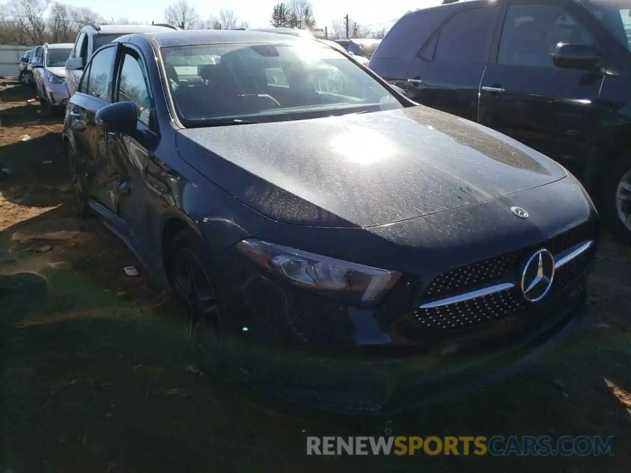 1 Photograph of a damaged car W1K3G4FB2MJ268580 MERCEDES-BENZ A-CLASS 2021