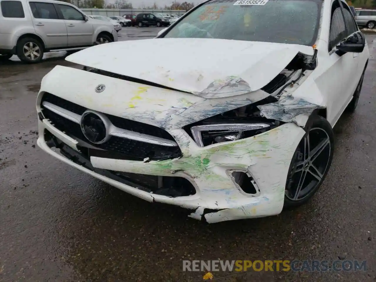 9 Photograph of a damaged car W1K3G4FB2MJ290207 MERCEDES-BENZ A-CLASS 2021