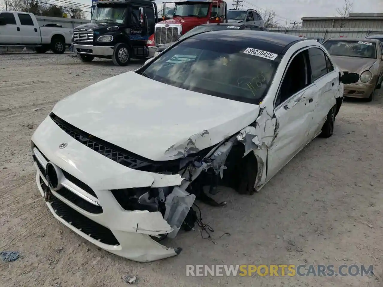 9 Photograph of a damaged car W1K3G4FB2MJ294581 MERCEDES-BENZ A-CLASS 2021