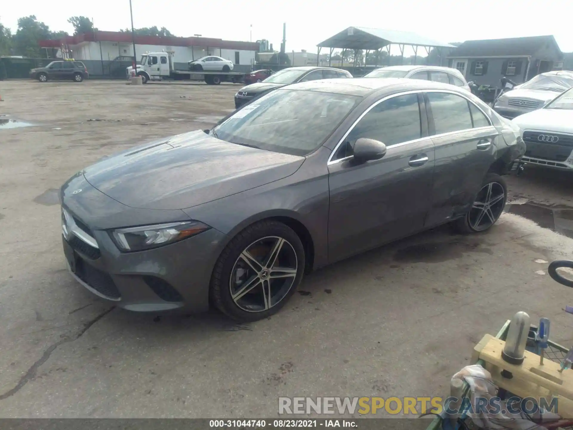 2 Photograph of a damaged car W1K3G4FB2MJ307409 MERCEDES-BENZ A-CLASS 2021