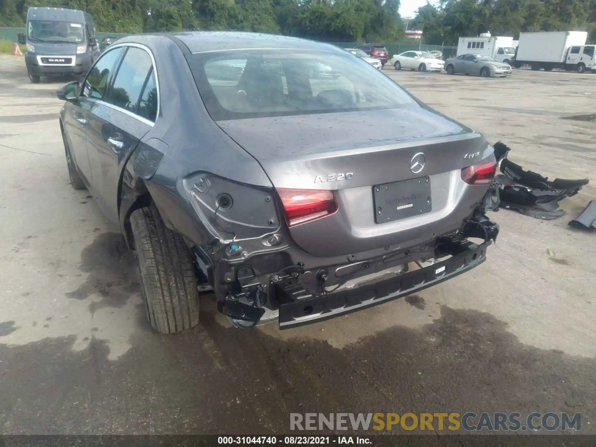 6 Photograph of a damaged car W1K3G4FB2MJ307409 MERCEDES-BENZ A-CLASS 2021