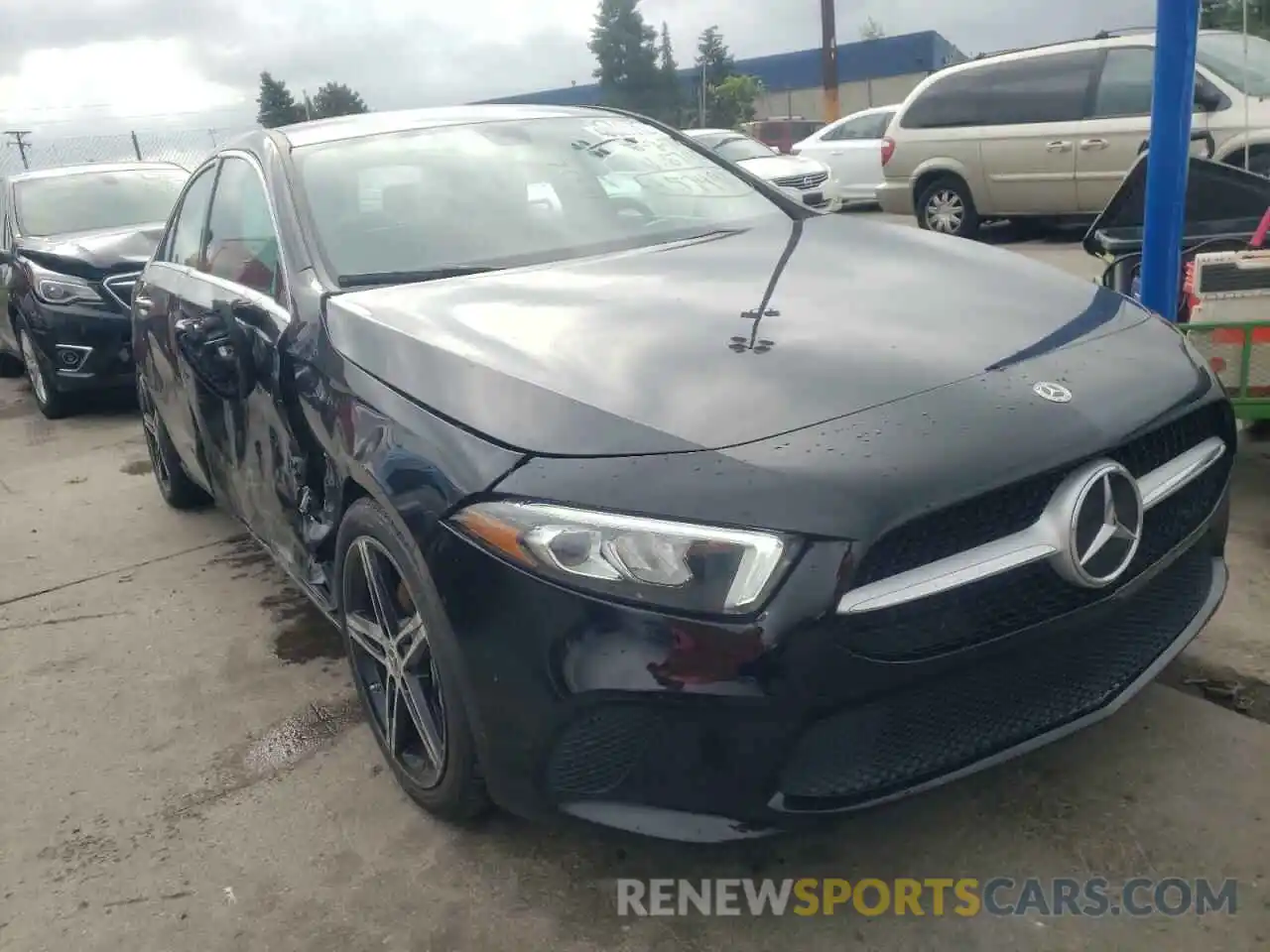 1 Photograph of a damaged car W1K3G4FB2MJ316790 MERCEDES-BENZ A-CLASS 2021