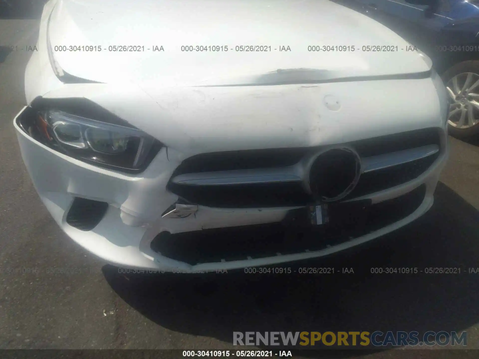 6 Photograph of a damaged car W1K3G4FB4MJ283680 MERCEDES-BENZ A-CLASS 2021