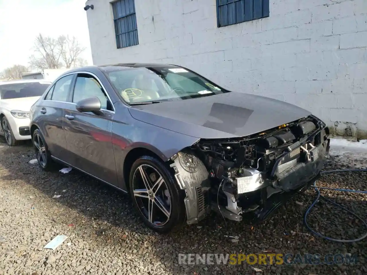 1 Photograph of a damaged car W1K3G4FB4MJ303006 MERCEDES-BENZ A-CLASS 2021