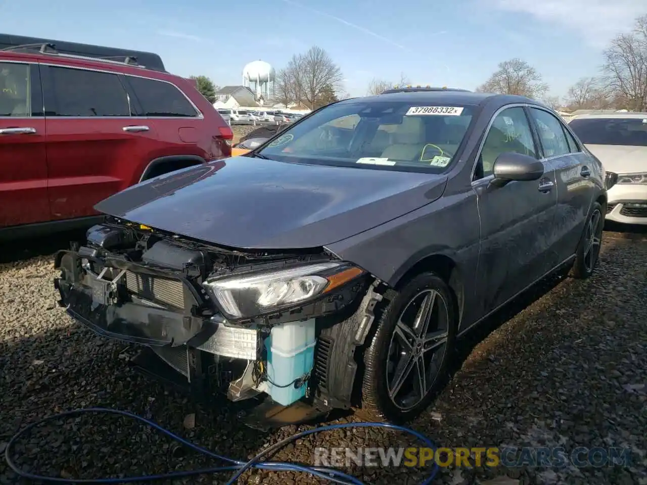 2 Photograph of a damaged car W1K3G4FB4MJ303006 MERCEDES-BENZ A-CLASS 2021