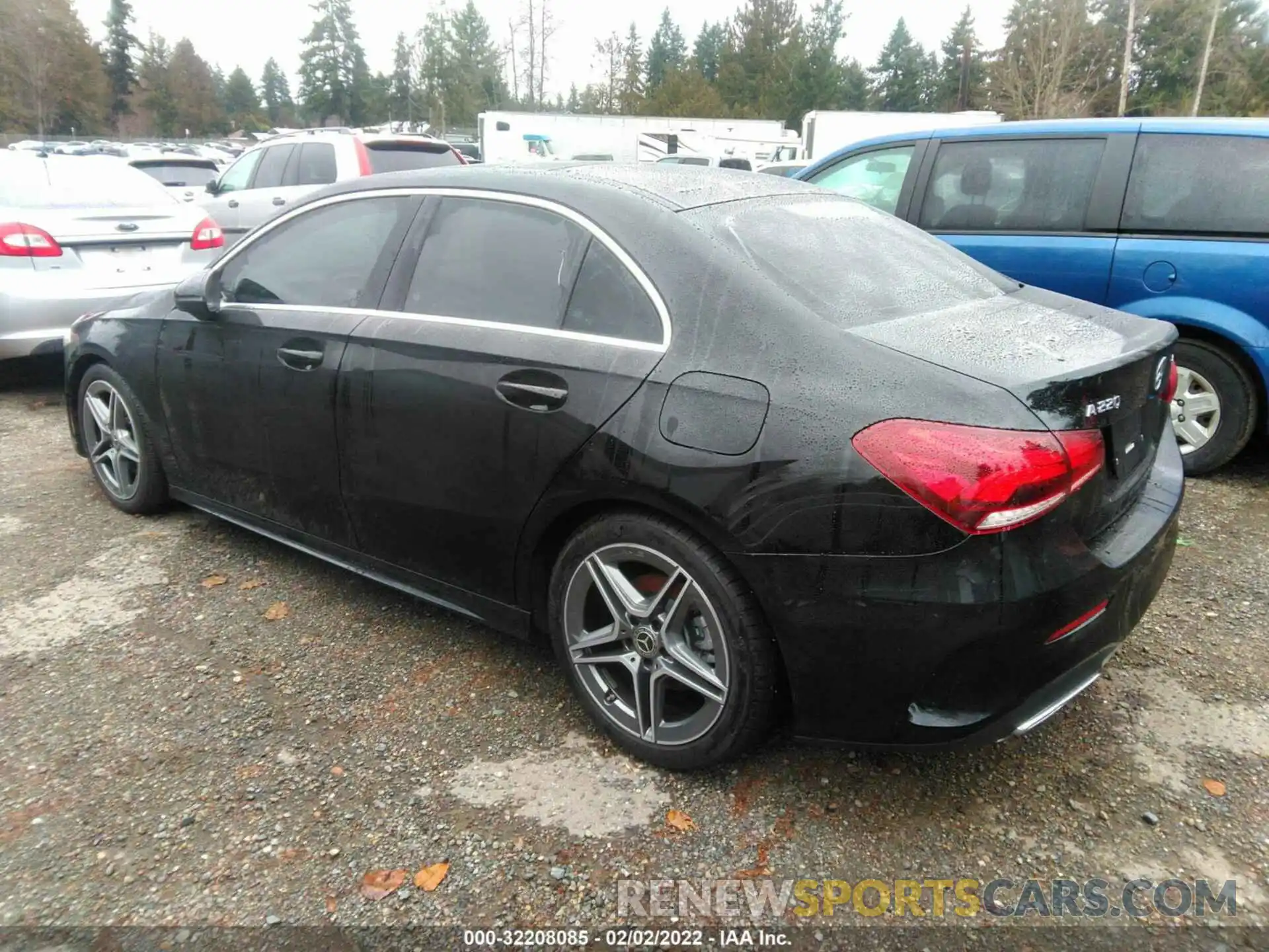 3 Photograph of a damaged car W1K3G4FB5MJ264653 MERCEDES-BENZ A-CLASS 2021