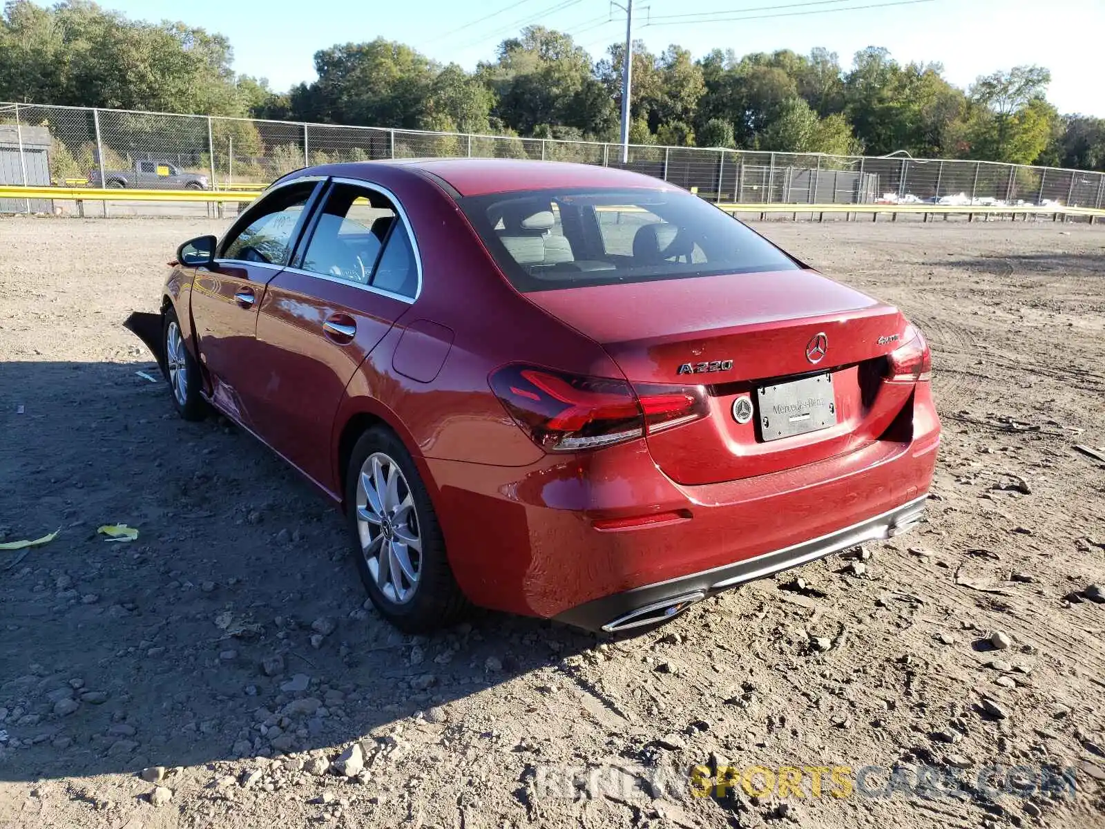 3 Photograph of a damaged car W1K3G4FB5MJ275491 MERCEDES-BENZ A-CLASS 2021