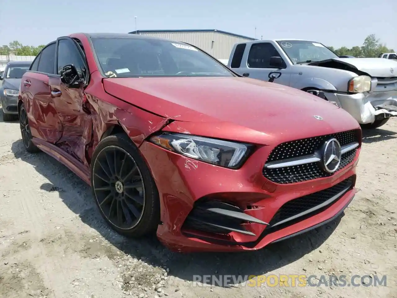 1 Photograph of a damaged car W1K3G4FB6MJ288878 MERCEDES-BENZ A-CLASS 2021