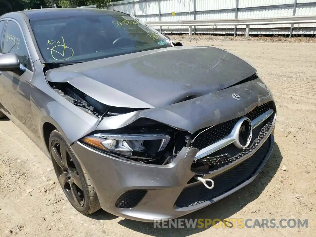 9 Photograph of a damaged car W1K3G4FB6MJ290596 MERCEDES-BENZ A-CLASS 2021