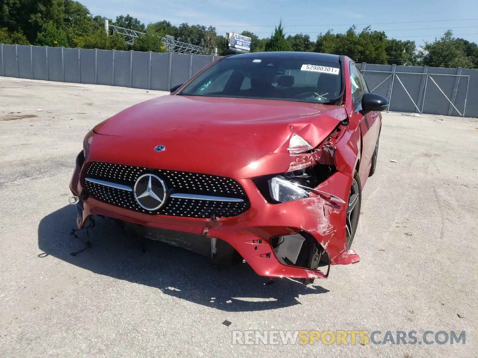 9 Photograph of a damaged car W1K3G4FB7MJ258319 MERCEDES-BENZ A-CLASS 2021