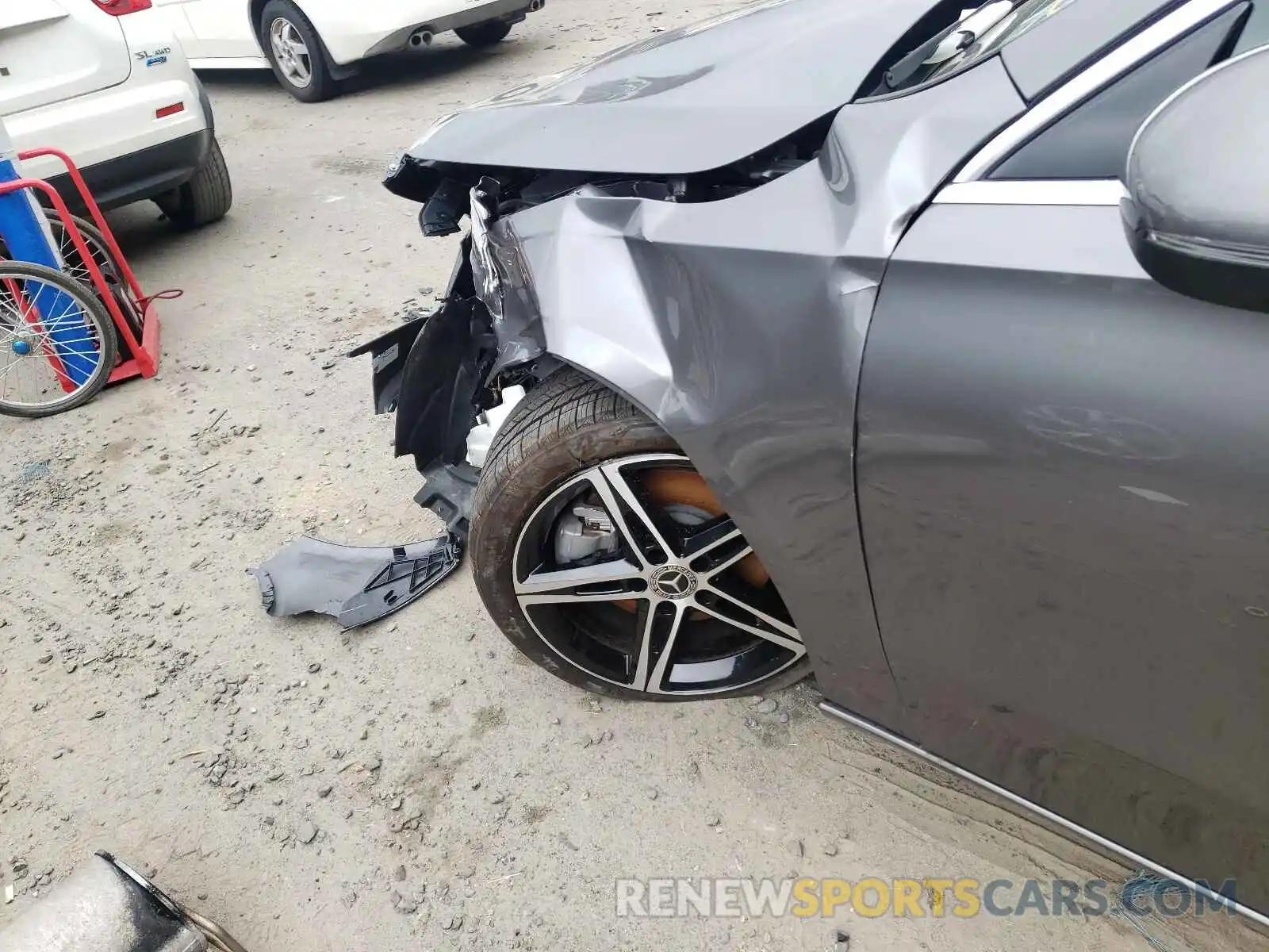 9 Photograph of a damaged car W1K3G4FB7MJ286833 MERCEDES-BENZ A-CLASS 2021