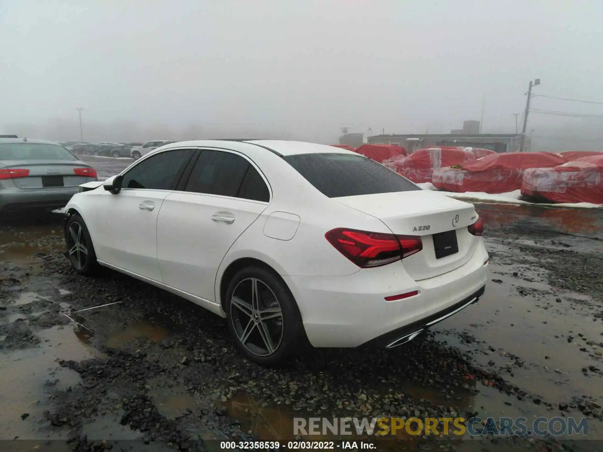 3 Photograph of a damaged car W1K3G4FB7MJ287903 MERCEDES-BENZ A-CLASS 2021