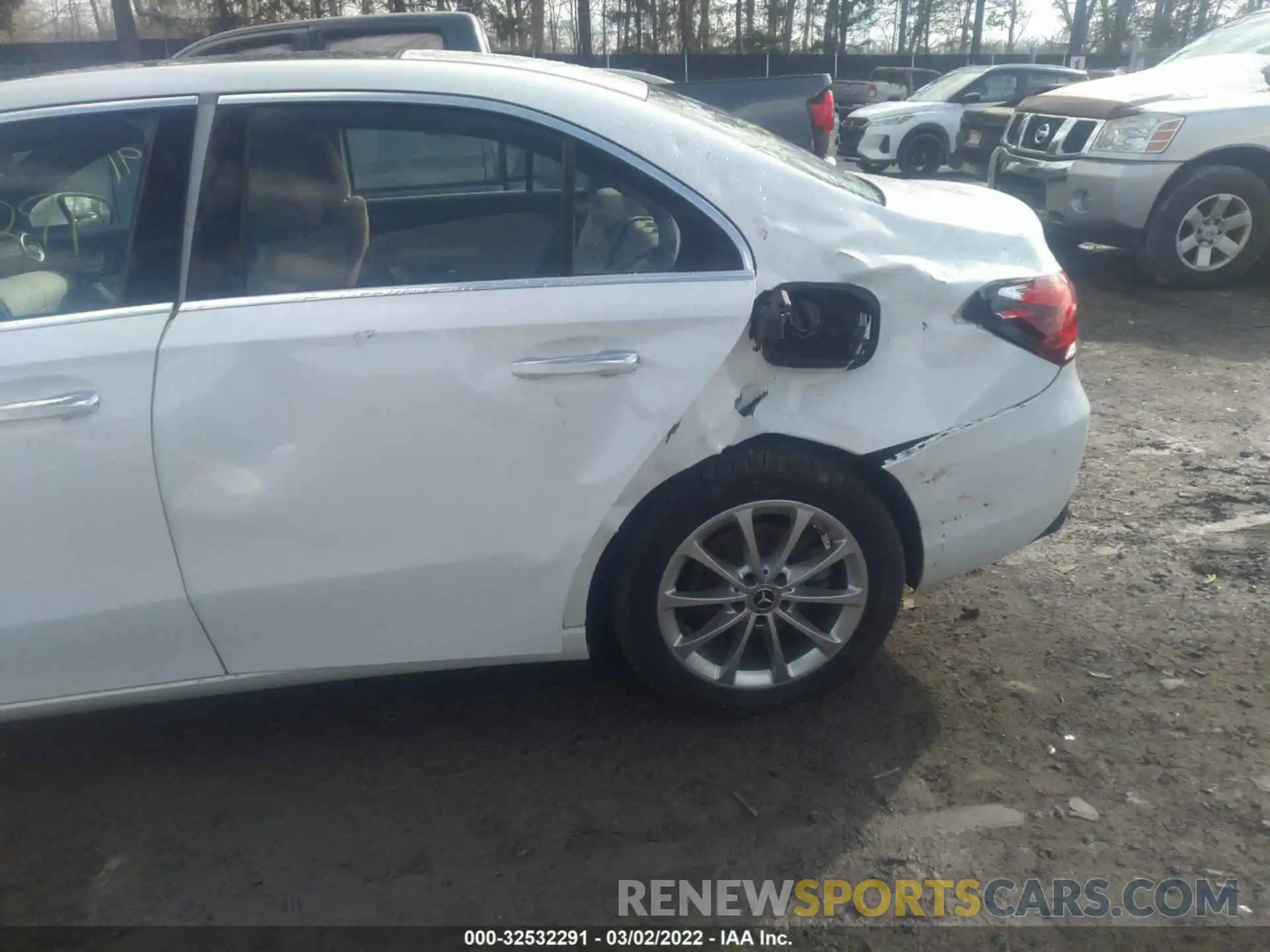 6 Photograph of a damaged car W1K3G4FB8MJ272407 MERCEDES-BENZ A-CLASS 2021