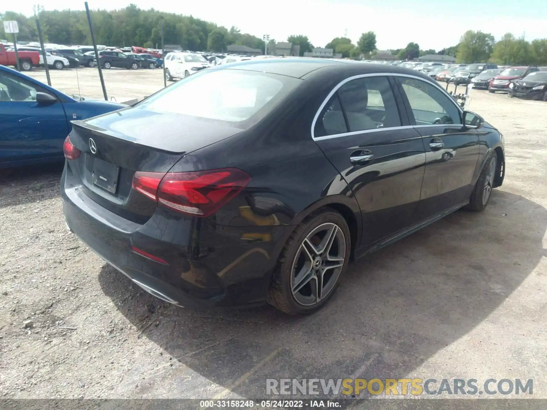 4 Photograph of a damaged car W1K3G4FB8MJ292494 MERCEDES-BENZ A-CLASS 2021