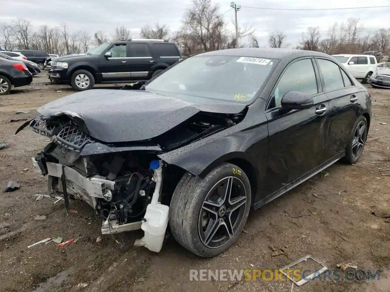 2 Photograph of a damaged car W1K3G4FBXMJ281920 MERCEDES-BENZ A-CLASS 2021