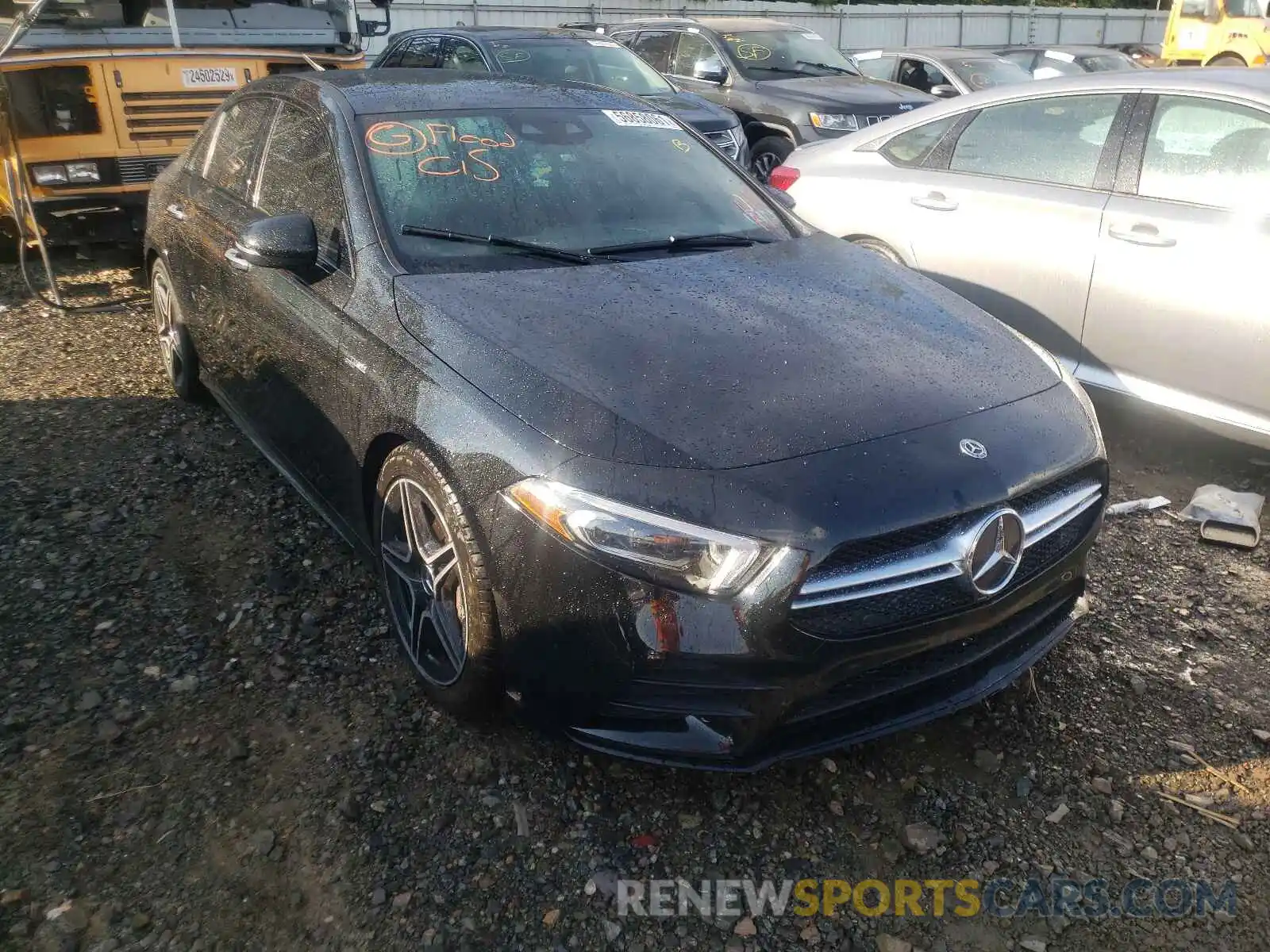 1 Photograph of a damaged car W1K3G5BB0MJ255998 MERCEDES-BENZ A-CLASS 2021