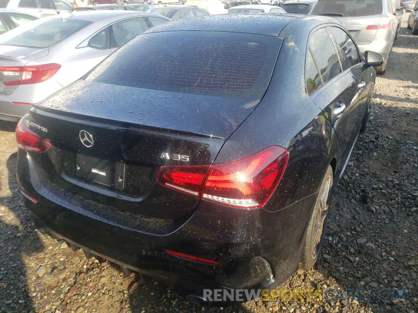 4 Photograph of a damaged car W1K3G5BB0MJ255998 MERCEDES-BENZ A-CLASS 2021