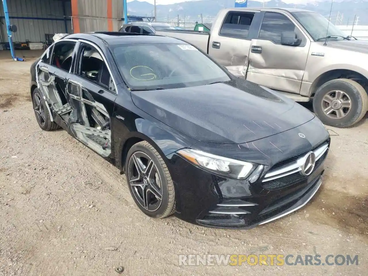 1 Photograph of a damaged car W1K3G5BB0MJ298835 MERCEDES-BENZ A-CLASS 2021