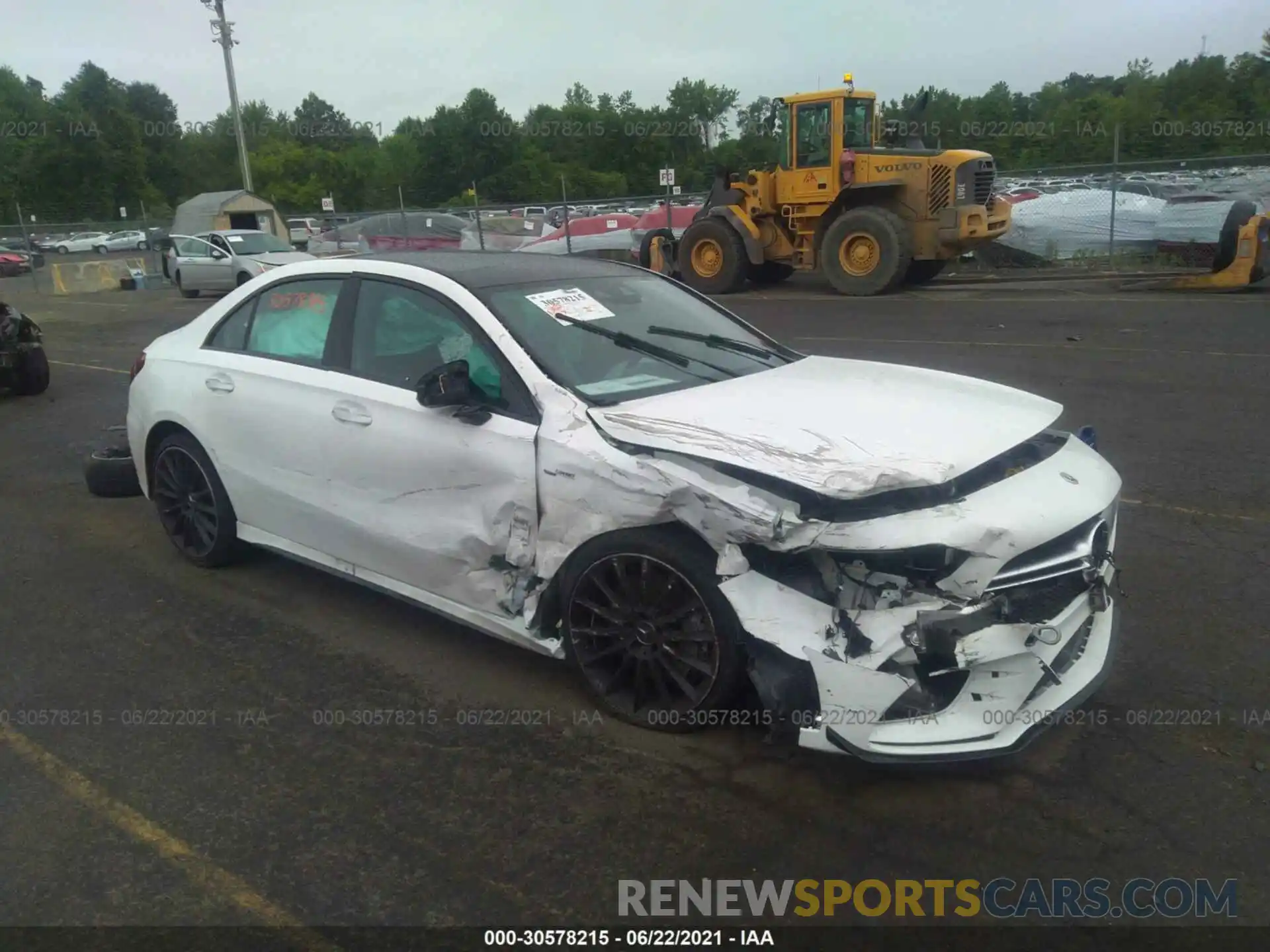 1 Photograph of a damaged car W1K3G5BB1MJ282529 MERCEDES-BENZ A-CLASS 2021